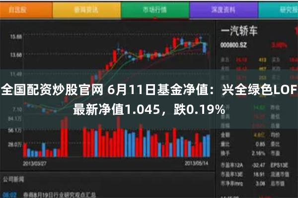 全国配资炒股官网 6月11日基金净值：兴全绿色LOF最新净值1.045，跌0.19%