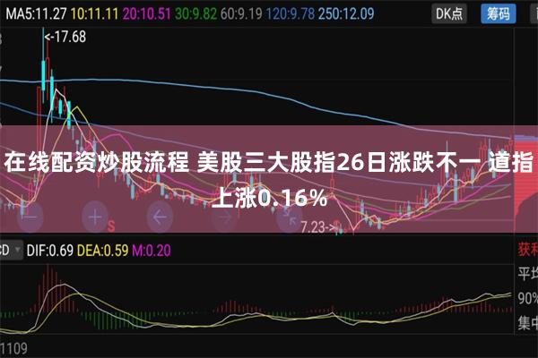 在线配资炒股流程 美股三大股指26日涨跌不一 道指上涨0.16%